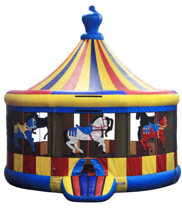 Carousel Bounce House (6-person)