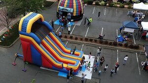 Dual Lane Inflatable Slide (20-ft)