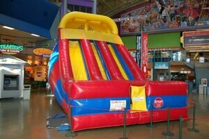 Dual Lane Inflatable Slide (22-ft)