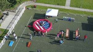 Stars & Stripes Mechanical Bull