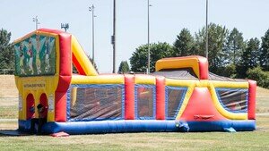 Themeable Inflatable Obstacle Course