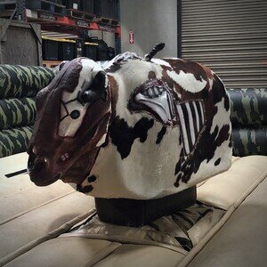 Zombie-Themed Mechanical Bull